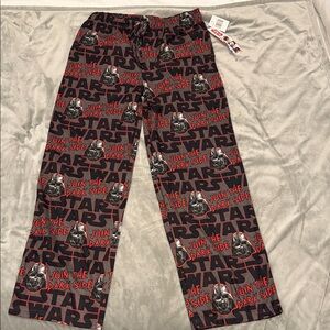 Star Wars Black and Red Darth Vader Pajama Pants for Kids